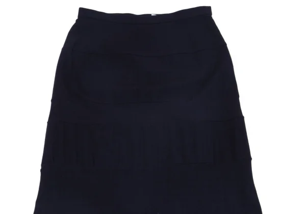 tricot COMME des GARCONS Switching Stretch Wool Skirt K-162776_003