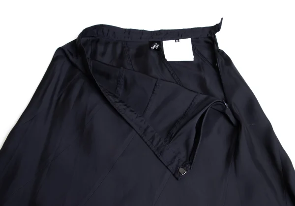 tricot COMME des GARCONS Cupra Diagonal Switching Flare Skirt K-162777_004