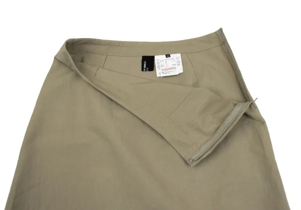 tricot COMME des GARCONS Linen Cotton Hem Switching Skirt K-162780_007