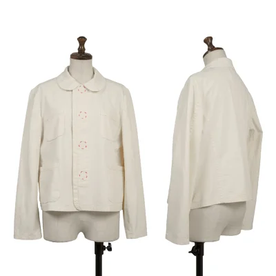 robe de chambre COMME des GARCONS Cotton Snap Button Jacket