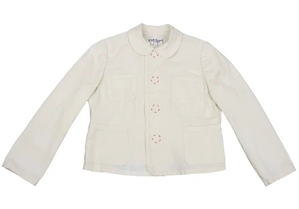 robe de chambre COMME des GARCONS Cotton Snap Button Jacket K-162781_002