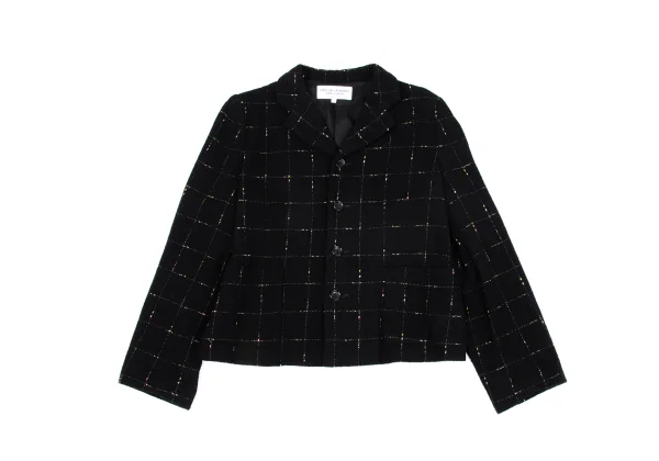 robe de chambre COMME des GARCONS Color Nep Check Jacket K-162782_002