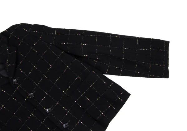 robe de chambre COMME des GARCONS Color Nep Check Jacket K-162782_007