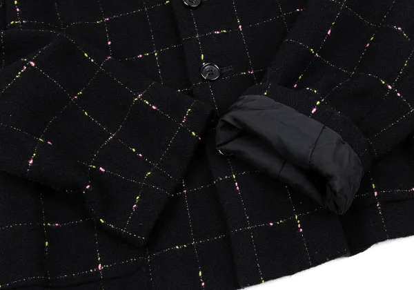 robe de chambre COMME des GARCONS Color Nep Check Jacket K-162782_008