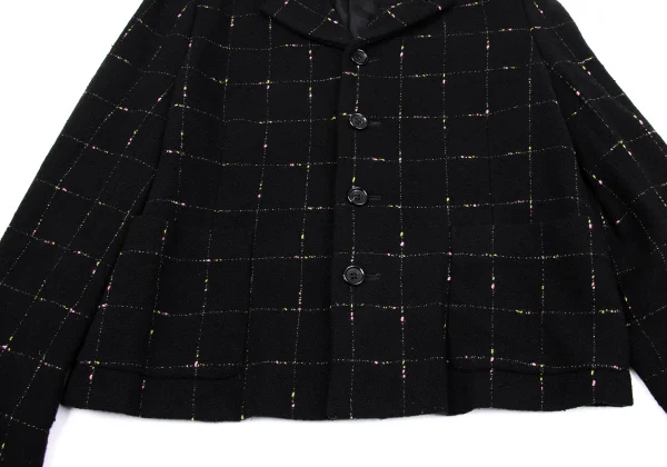robe de chambre COMME des GARCONS Color Nep Check Jacket K-162782_009