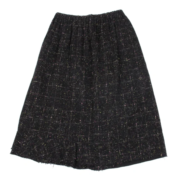 robe de chambre COMME des GARCONS Nep Tweed Cut Off Skirt K-162783_002