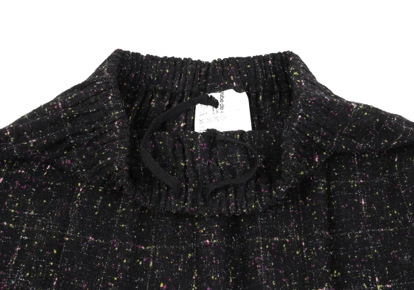 robe de chambre COMME des GARCONS Nep Tweed Cut Off Skirt K-162783_005