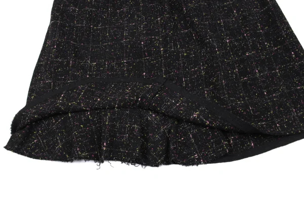 robe de chambre COMME des GARCONS Nep Tweed Cut Off Skirt K-162783_007