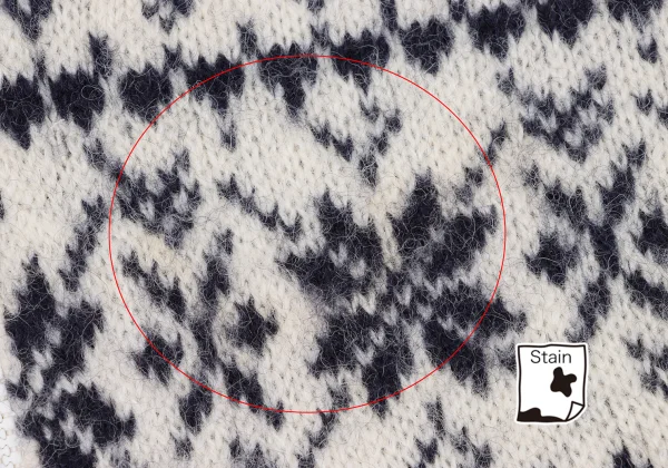 JUNYA WATANABE COMME des GARCONS Nordic Wool Knit Hooded Jacket K-162786_004