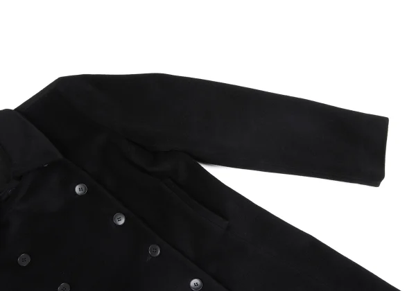 agnes b. Wool Angola Double Breasted Coat K-162787_009