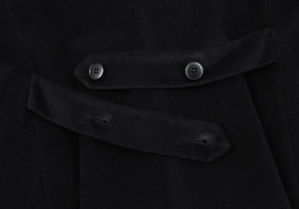 agnes b. Wool Angola Double Breasted Coat K-162787_016