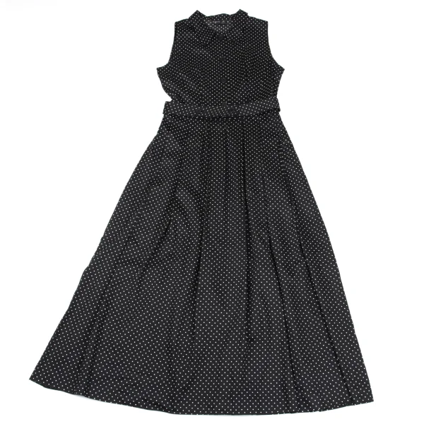 agnes b. Pin Dot Sleeveless Shirt Dress K-162788_002