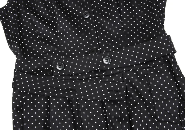agnes b. Pin Dot Sleeveless Shirt Dress K-162788_008