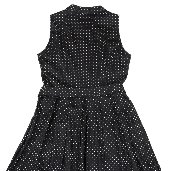 agnes b. Pin Dot Sleeveless Shirt Dress K-162788_012