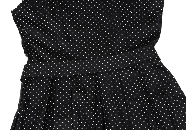 agnes b. Pin Dot Sleeveless Shirt Dress K-162788_013
