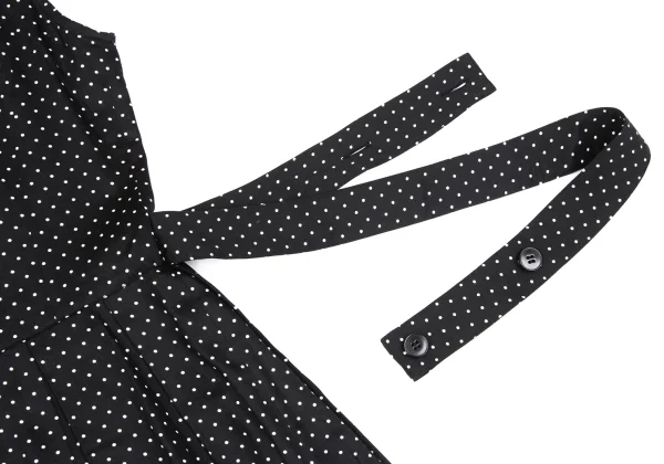 agnes b. Pin Dot Sleeveless Shirt Dress K-162788_014