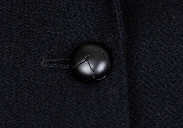 MARGARET HOWELL Wool Herringbone Covered Button Jacket K-162791_006