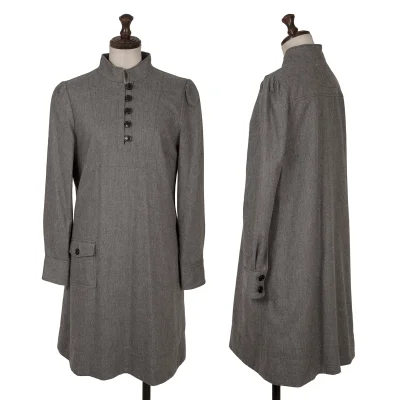 MARC JACOBS Stand Collar Wool Dress