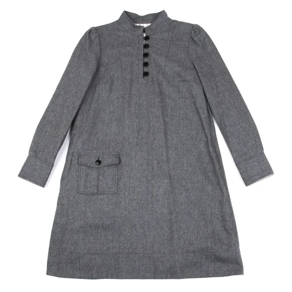 MARC JACOBS Stand Collar Wool Dress K-162792_002