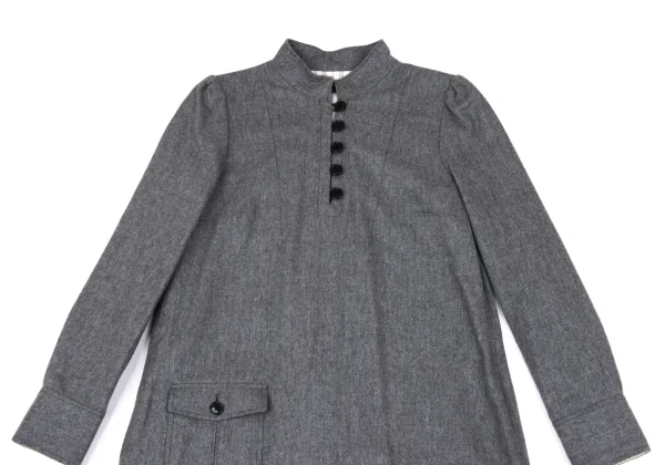 MARC JACOBS Stand Collar Wool Dress K-162792_003