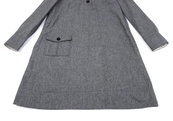 MARC JACOBS Stand Collar Wool Dress K-162792_010