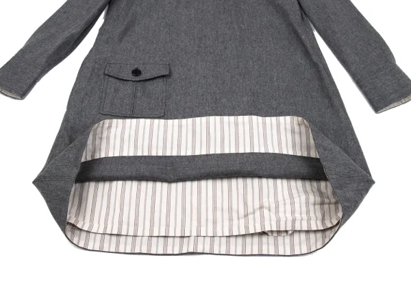 MARC JACOBS Stand Collar Wool Dress K-162792_013