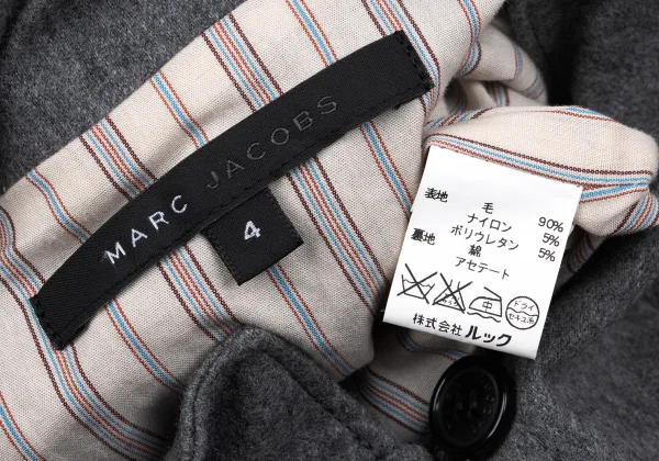 MARC JACOBS Stand Collar Wool Dress K-162792_018