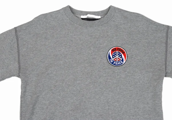 MARC by MARC JACOBS WE COME IN PEACE Patch Design Sweat Shirt K-162795_003