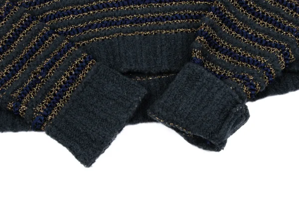 MARC by MARC JACOBS Low Gauge Stripe Weave V-neck Knit K-162797_005