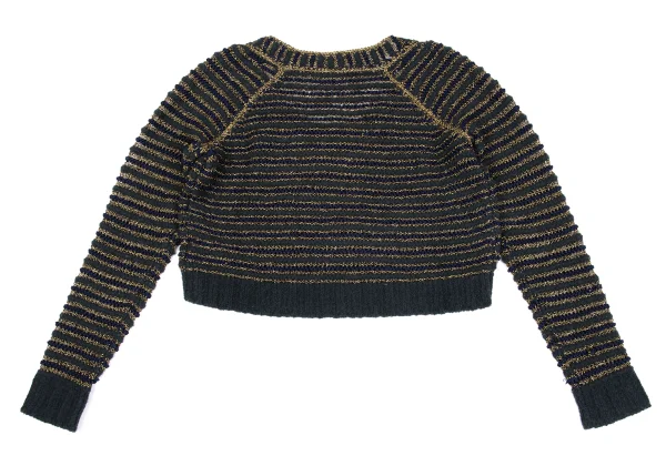 MARC by MARC JACOBS Low Gauge Stripe Weave V-neck Knit K-162797_008