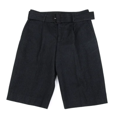 MARC by MARC JACOBS Wool Blend Stripe Belted Shorts