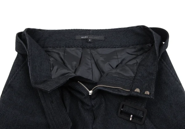 MARC by MARC JACOBS Wool Blend Stripe Belted Shorts K-162798_006