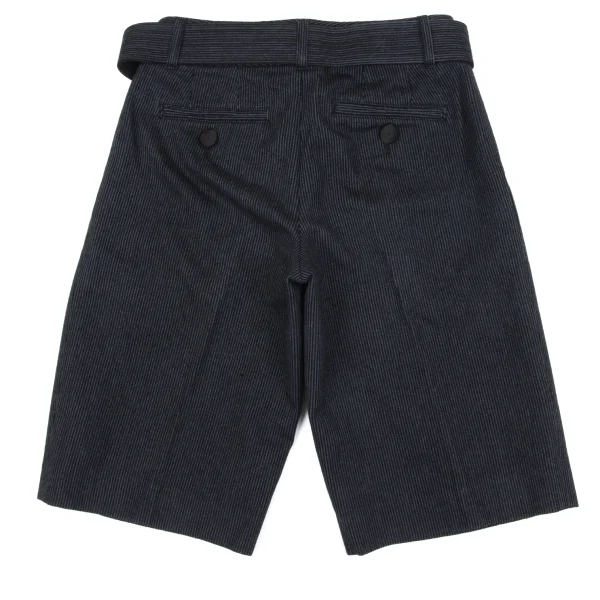 MARC by MARC JACOBS Wool Blend Stripe Belted Shorts K-162798_010