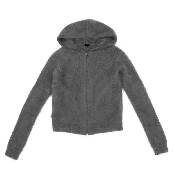 Theory Angola Knit Zip Hoodie K-162799_002