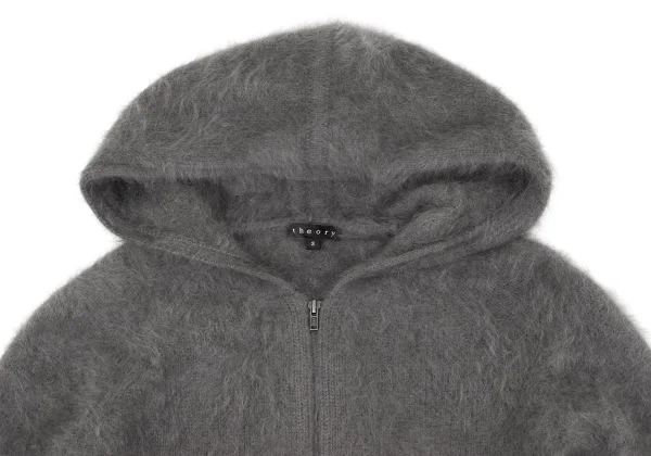 Theory Angola Knit Zip Hoodie K-162799_003