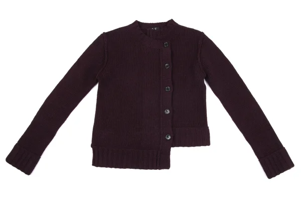 A/T Asymmetry Front Knit Cardigan K-162801_002
