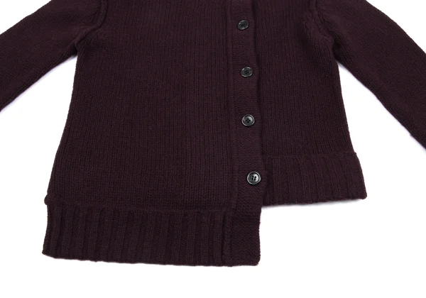 A/T Asymmetry Front Knit Cardigan K-162801_008