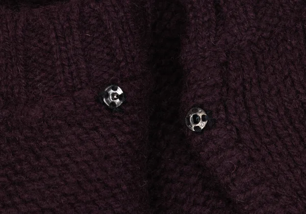 A/T Asymmetry Front Knit Cardigan K-162801_010