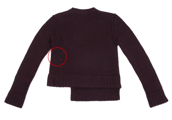 A/T Asymmetry Front Knit Cardigan K-162801_012