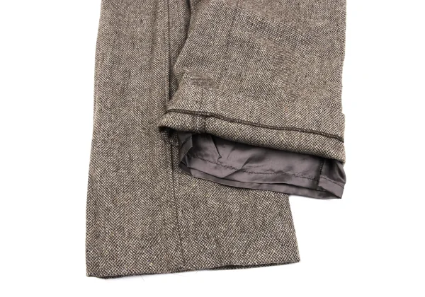 A/T Tweed Switching Knit Vest & Straight Pants K-162805_016