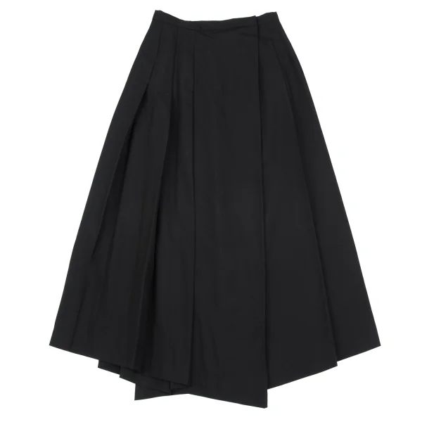A/T Wool Pleats Switching Skirt K-162806_002