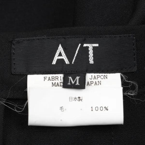 A/T Wool Pleats Switching Skirt K-162806_013
