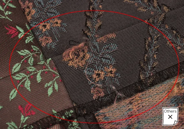 A/T Flower Jacquard Switching Flare Skirt K-162808_007