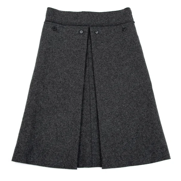 zucca Wool Front Wrap Skirt K-162811_002