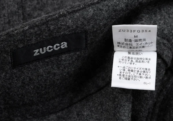 zucca Wool Front Wrap Skirt K-162811_011