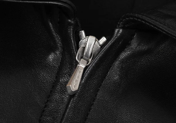 agnes.b homme Laｍb Leather Zip Blouson K-162813_005