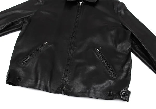 agnes.b homme Laｍb Leather Zip Blouson K-162813_009