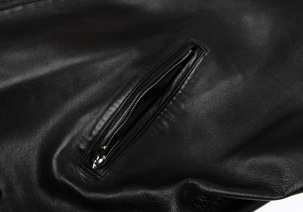 agnes.b homme Laｍb Leather Zip Blouson K-162813_010