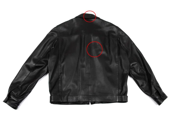 agnes.b homme Laｍb Leather Zip Blouson K-162813_013