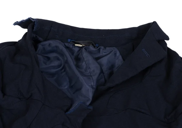 COMME des GARCONS Poly Back Frill Long Tail Jaket K-162815_004